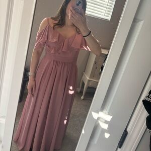 NWT Cold Shoulder Prom or Bridesmaid Dress